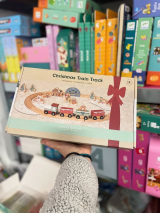 🎄🤩 LITTLE DUTCH VIANOČNÁ VLÁČIKOVA DRÁHA 😇